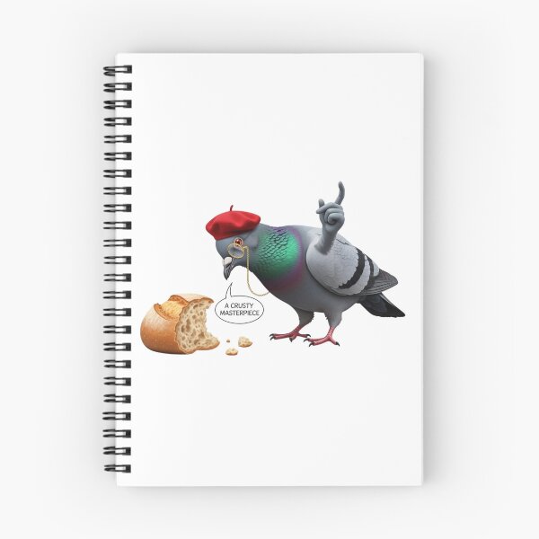 Item preview, Park Bench Critic Pigeon Art Critic designed and sold by GenNextPrint.
