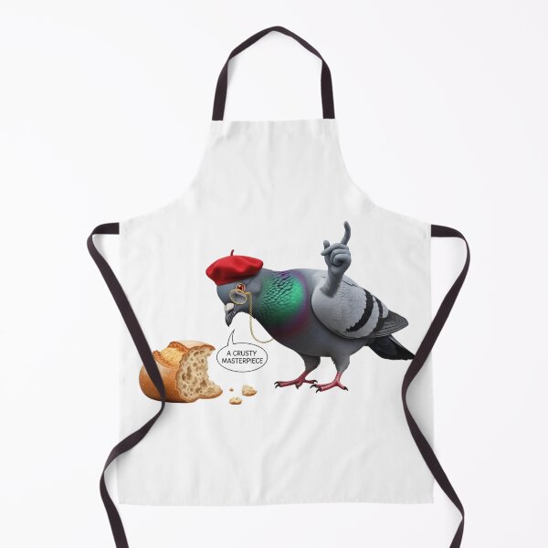 Item preview, Park Bench Critic Pigeon Art Critic designed and sold by GenNextPrint.