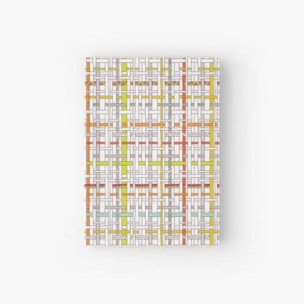 Woven Pen Pattern Hardcover Journal