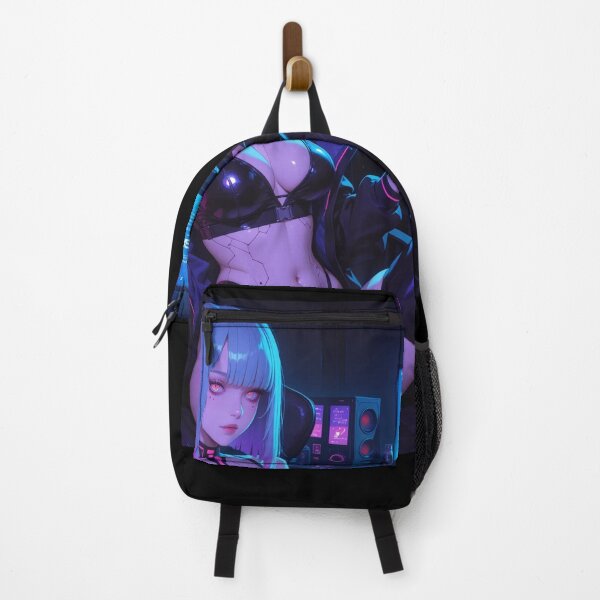Item preview, Anime bikini waifu cyberpunk gamer designed and sold by Planet Utoppia.