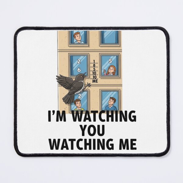 Item preview, Skyline Scorekeeper Watchful Urban Bird designed and sold by GenNextPrint.