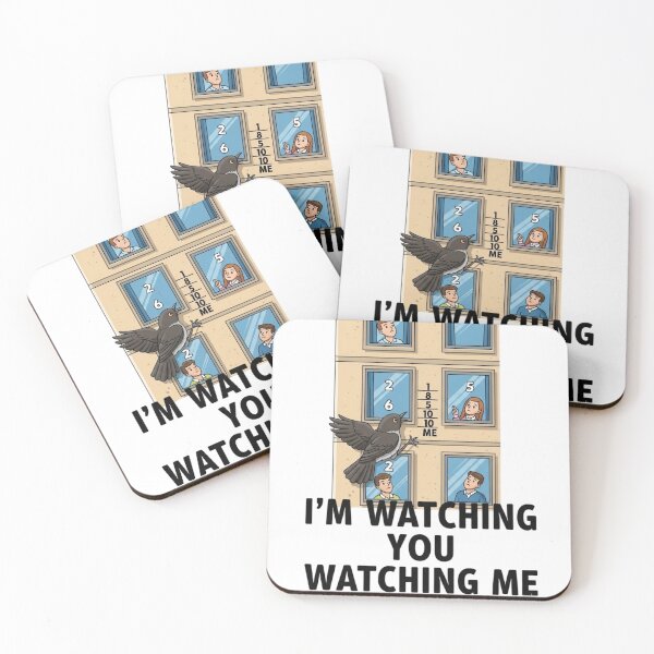 Item preview, Skyline Scorekeeper Watchful Urban Bird designed and sold by GenNextPrint.