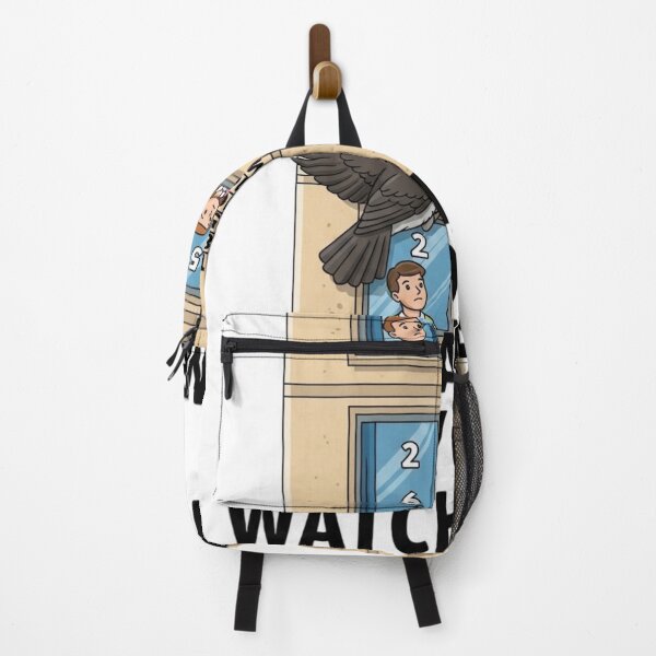 Item preview, Skyline Scorekeeper Watchful Urban Bird designed and sold by GenNextPrint.