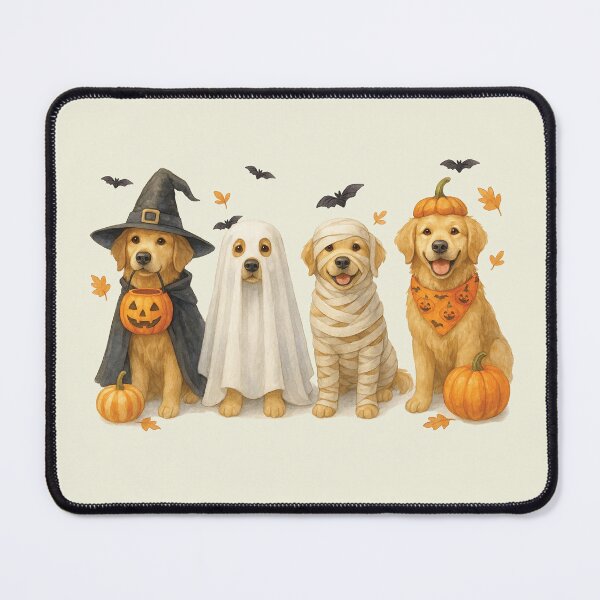 Item preview, Halloween Golden Retriever Pumpkin - Fall Spooky Season designed and sold by msmeylin.