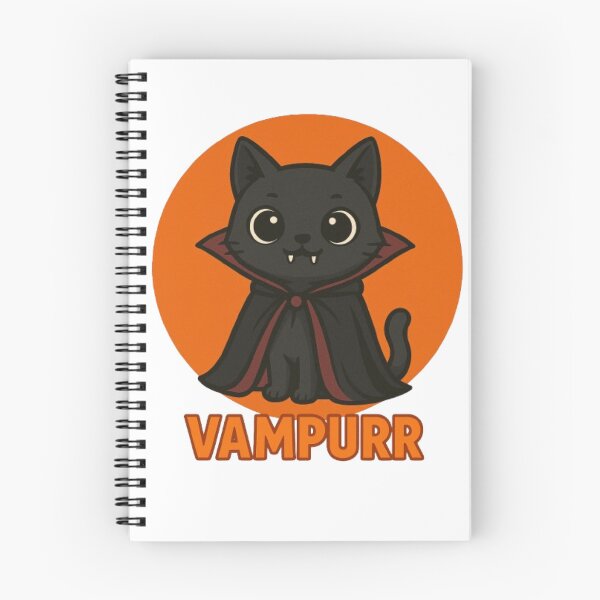 Item preview, Cute Vampurr Cat – Funny Halloween Vampire Kitty Design designed and sold by CanvasFox.