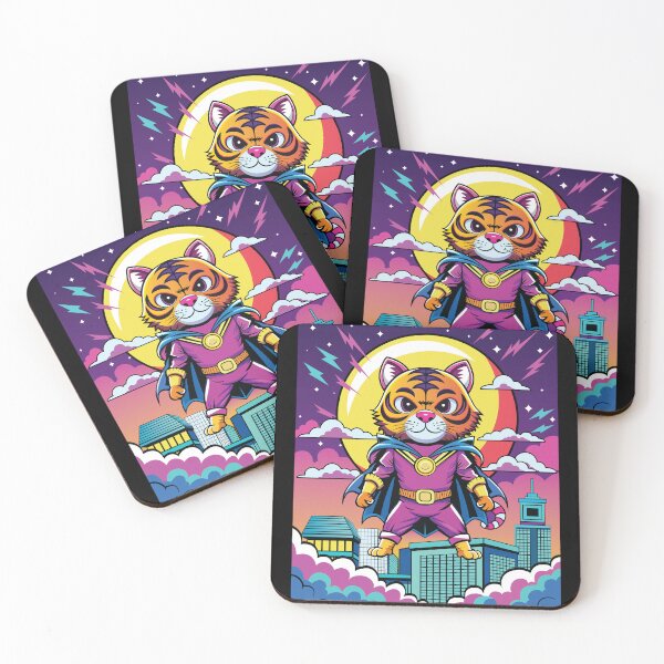 Item preview, Flying Animal Warrior Super Tiger designed and sold by FemmePod.