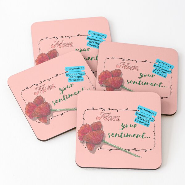 Item preview, Your Image or  Mom Your Sentiment | Customized designed and sold by H3designs.