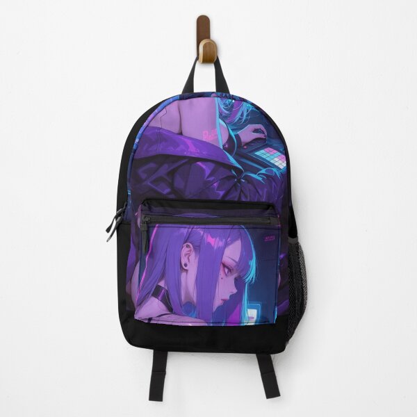 Item preview, Anime bikini waifu cyberpunk gamer designed and sold by Planet Utoppia.