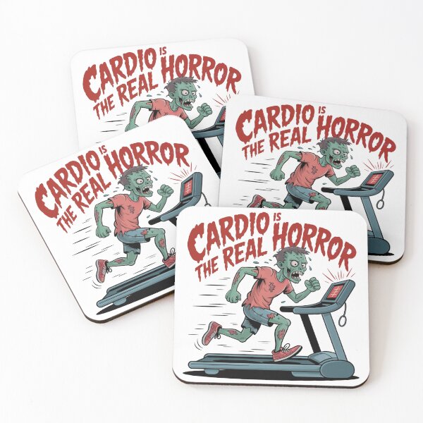 Item preview, Cardio is the Real Horror designed and sold by WSPrintCrafter.