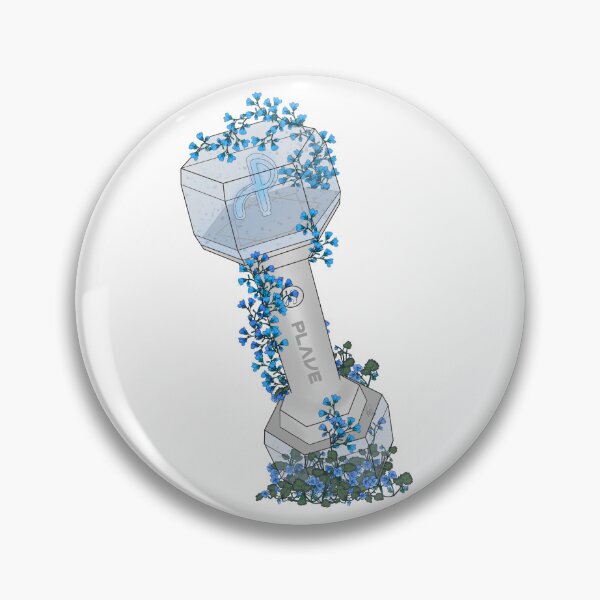 Item preview, Plave Floral Lightstick kpop  designed and sold by Raquel Maia.