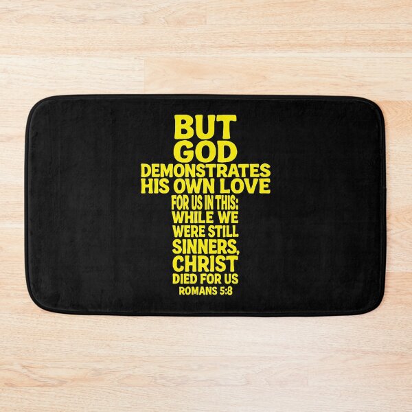 Item preview, Romans 5:8 Christ Died For Us designed and sold by plushism.