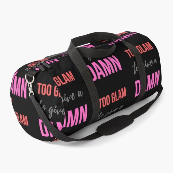 Item preview, Too Glam To Give A Damn Quote | Sassy Aesthetic Bold Typography designed and sold by TeeTantra.