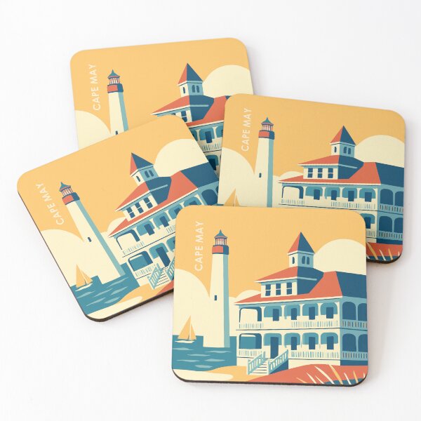 Item preview, Cape May Travel Poster designed and sold by rogue-design.