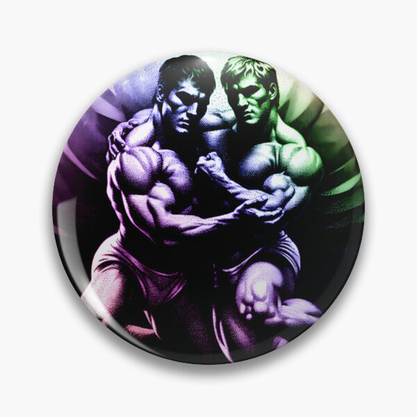 Item preview, Color Flash 1950s "Take You To Your Knees" Gay Wrestlers Tom of Finland Tribute Gay Pride Graphic Design designed and sold by ItsAKinkThing.