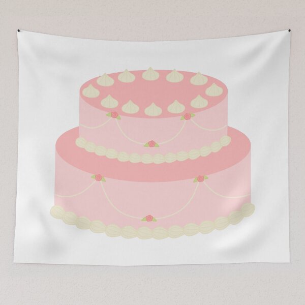 Item preview, pink vintage cake designed and sold by sweetb3rry.