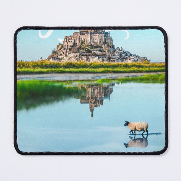 Item preview, Mont Saint-Michel & the Wandering Sheep designed and sold by Magenta Bee Design.