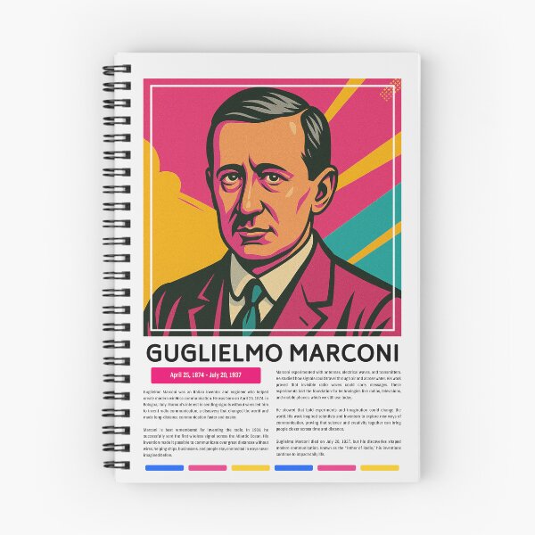 Item preview, Guglielmo Marconi designed and sold by VISUAL EDUCATION HUB.