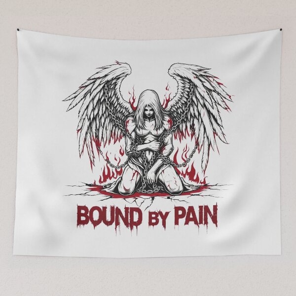 Item preview, Winged Figure Surrounded by Flames designed and sold by SplashTastic.