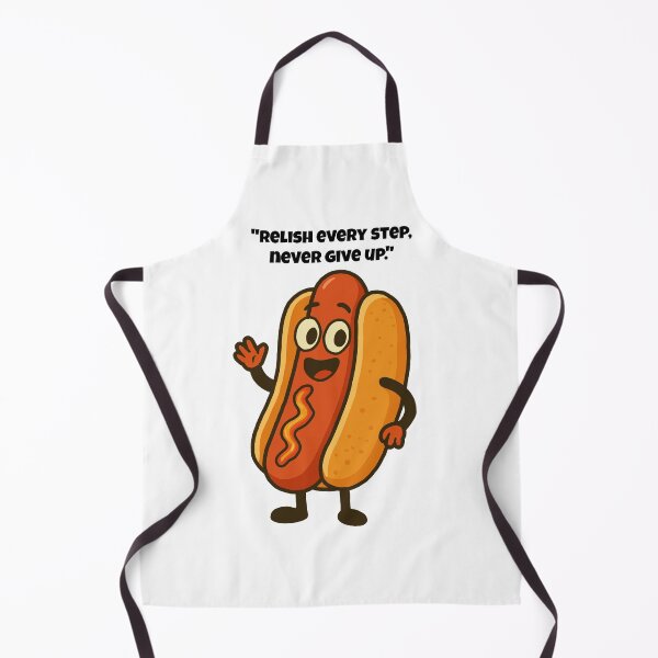 Item preview, Relish Every Step – The Happy Hotdog designed and sold by Latitude 1°N.