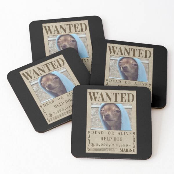 Item preview, Help Dog Meme Wanted Poster – Funny Chihuahua Reaction Art designed and sold by LOL Studio.