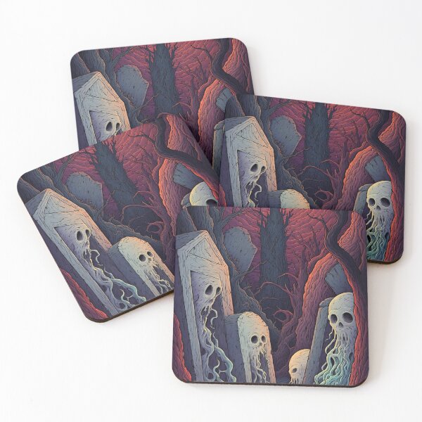 Item preview, Ghosts and tombstones  designed and sold by jdetoye84.