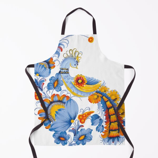 Item preview, Beatiful blue bird with flowers designed and sold by ZamriiArt.