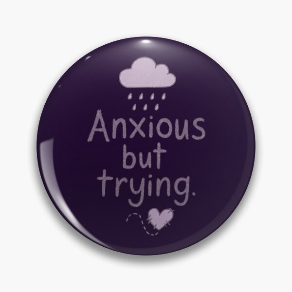 Item preview,  Anxious but trying  designed and sold by halazidan.