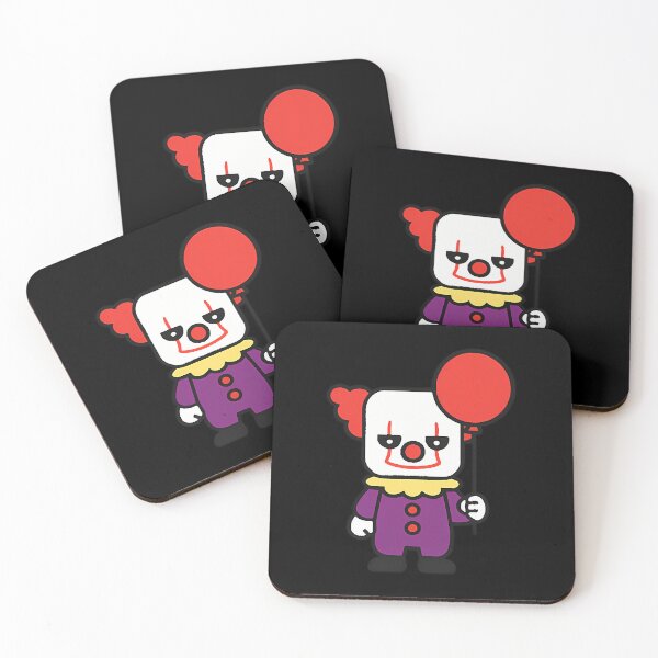 Item preview, Pennywise Cute Chibi Horror Design  It Clown Cartoon Style With Red Balloon designed and sold by chiodiletoilu.
