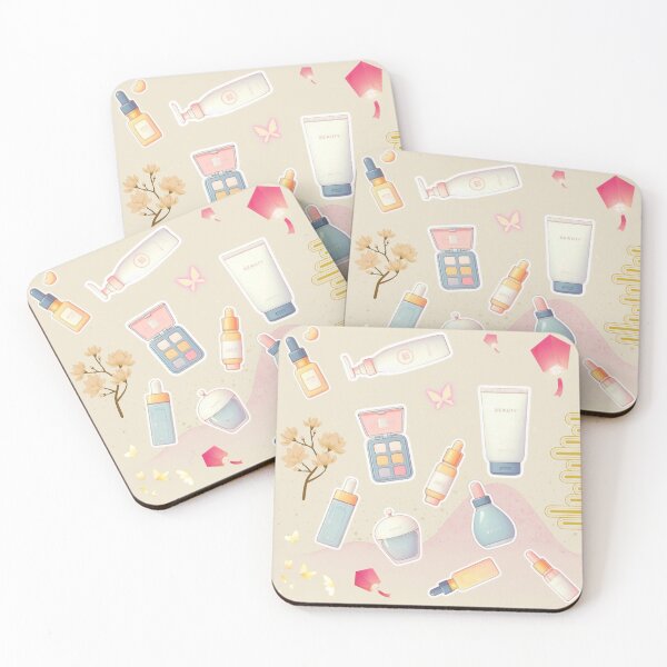 Item preview, Korean Beauty Aesthetic | K-Beauty Skincare & Makeup Illustration designed and sold by Sugar Wisdom .