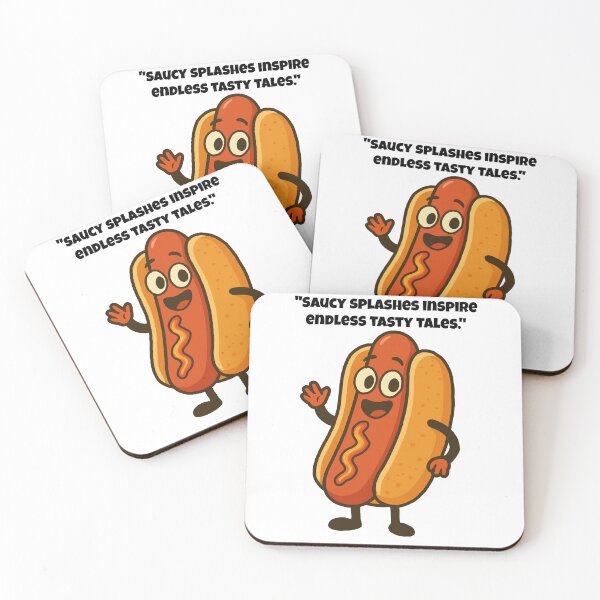 Item preview, Sizzling Hot Dog – A Saucy Delight! designed and sold by Latitude 1°N.