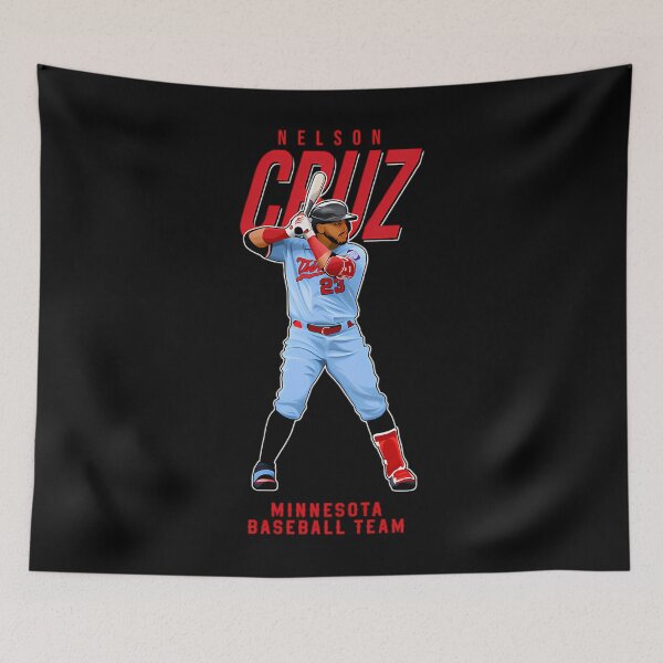 Item preview, Nelson Cruz 23 Minnesota Baseball Team designed and sold by chiodiletoilu.