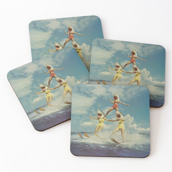 Item preview, On Evil Beach - Sharks designed and sold by Vertigo Artography.
