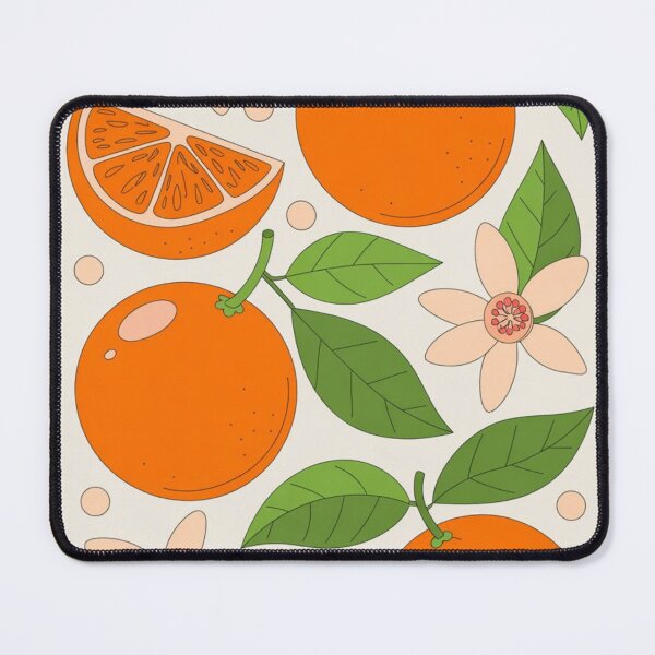 Item preview, Orange Fruit and Blossom Illustration designed and sold by PatiMood.