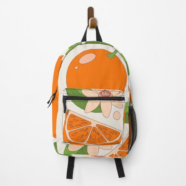 Item preview, Orange Fruit and Blossom Illustration designed and sold by PatiMood.