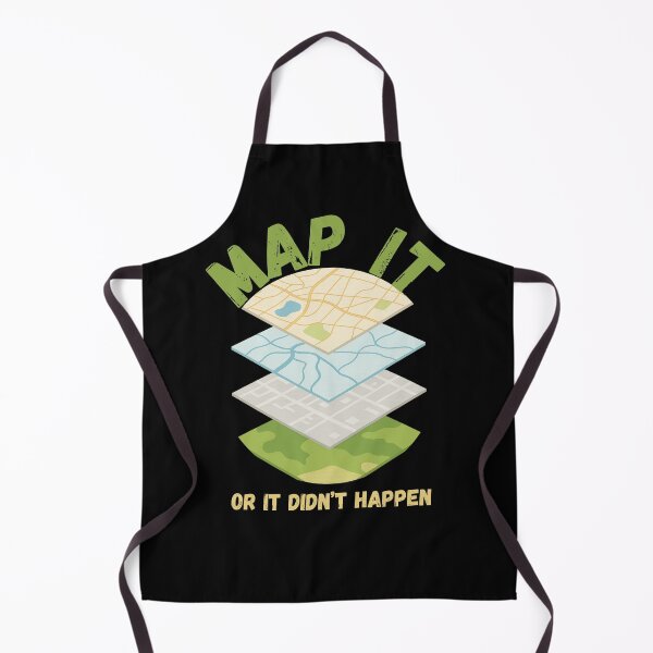 Item preview, Map It or It Didn’t Happen – GIS Layers Design designed and sold by Danlentys.