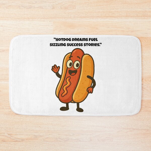 Item preview, Happy Hot Dog - Sizzling Success Stories designed and sold by Latitude 1°N.