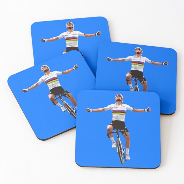 Item preview, Julian Alaphilippe Rainbow Jersey designed and sold by bonk-cycling.