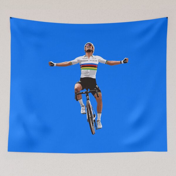 Item preview, Julian Alaphilippe Rainbow Jersey designed and sold by bonk-cycling.