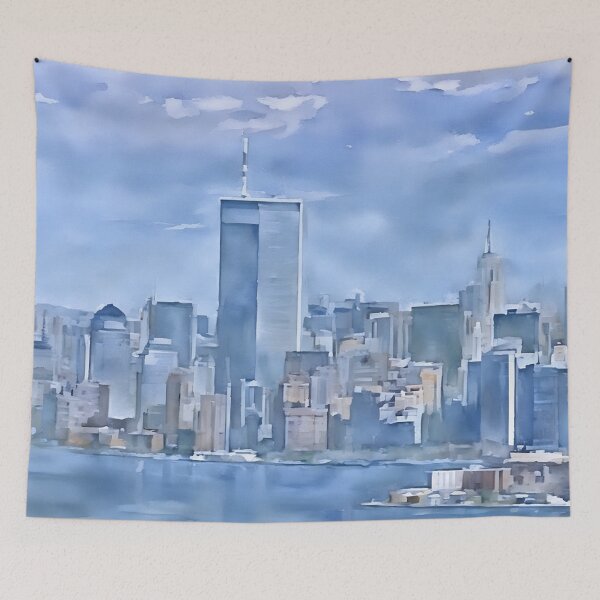Item preview, Fortress Manhattan designed and sold by RCWatercolours.