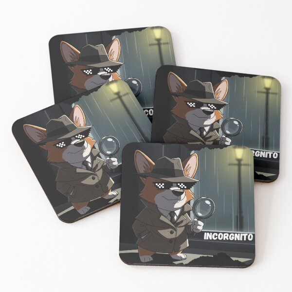 Item preview, Incorgnito - incognito corgi detective  designed and sold by TrisselShop.