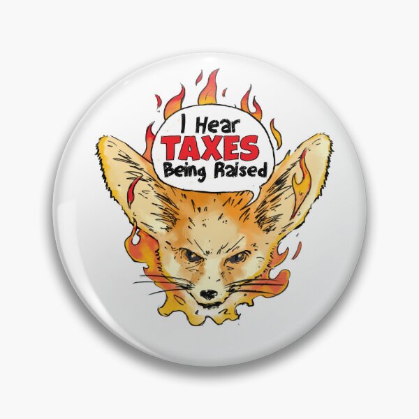 Item preview, Fennec Fox Tax Accountant Season Cute Big Ears Humor Animal designed and sold by aComicWizard.
