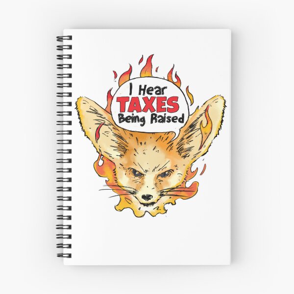 Item preview, Fennec Fox Tax Accountant Season Cute Big Ears Humor Animal designed and sold by aComicWizard.