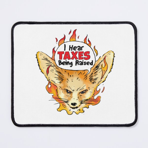 Item preview, Fennec Fox Tax Accountant Season Cute Big Ears Humor Animal designed and sold by aComicWizard.
