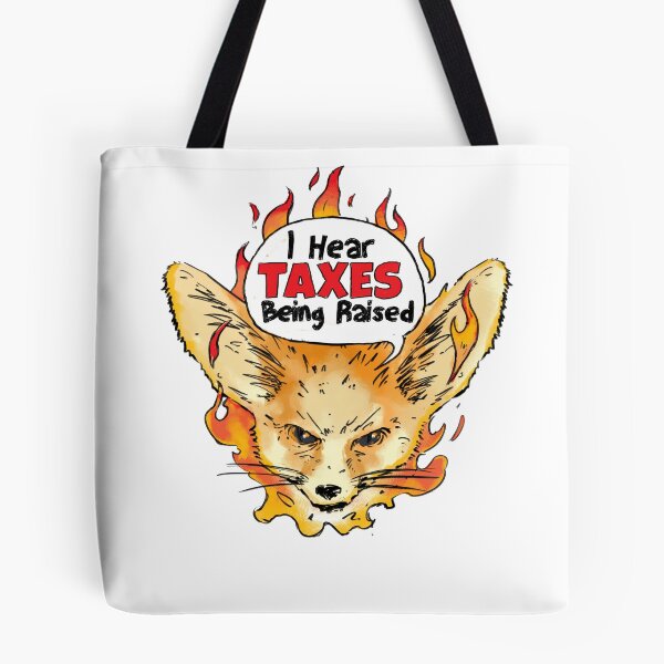 Item preview, Fennec Fox Tax Accountant Season Cute Big Ears Humor Animal designed and sold by aComicWizard.
