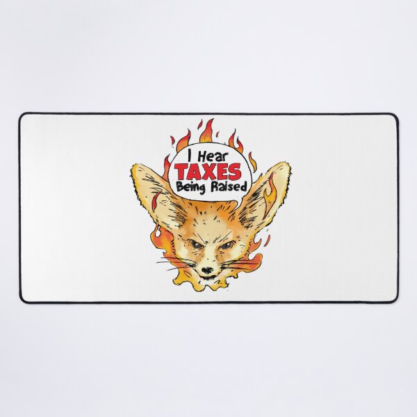 Item preview, Fennec Fox Tax Accountant Season Cute Big Ears Humor Animal designed and sold by aComicWizard.