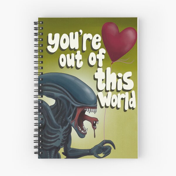 Item preview, Alien Anniversary Valentines Day Card Out of This World designed and sold by Michelle Cameron.