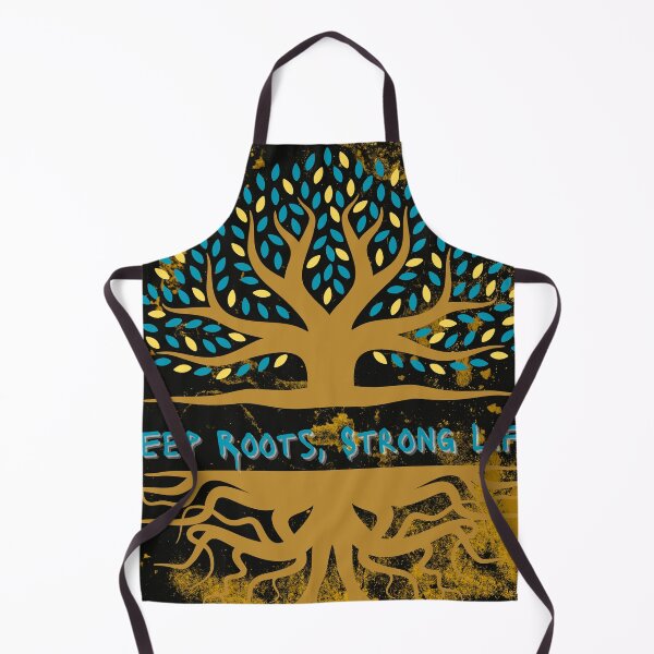 Item preview, Deep Roots, Strong Life – Tree-Inspired Motivational Quote Design designed and sold by kirpahub.
