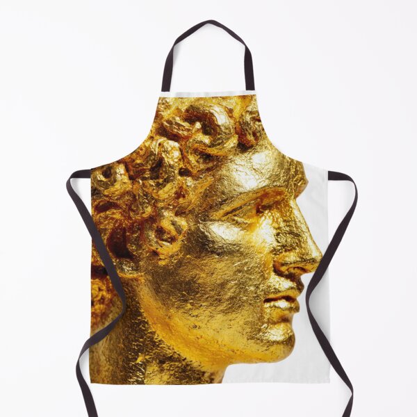Item preview, Golden Greek Bust – Luxury Streetwear & Hip Hop Art Vibe designed and sold by casualnature.