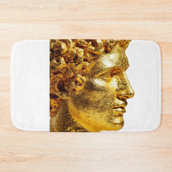 Item preview, Golden Greek Bust – Luxury Streetwear & Hip Hop Art Vibe designed and sold by casualnature.