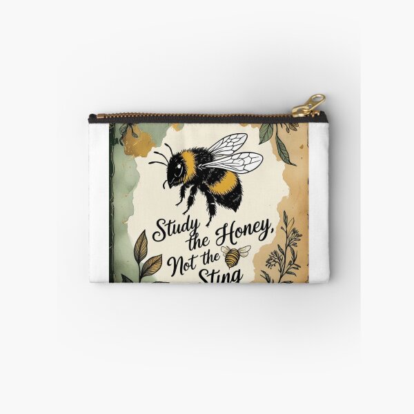 Item preview, Buzzing with Confidence – Honeybee Motivational Stickers designed and sold by BumbleNShine.